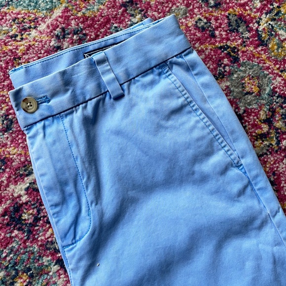 - Vineyard Vines Easter Spring light blue breaker chinos size 18 - Picture 3 of 7